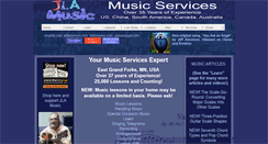Desktop Screenshot of jlamusic.com